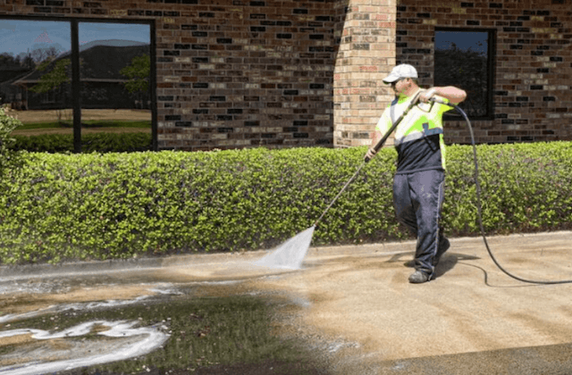 commercial concrete cleaning in santa ana